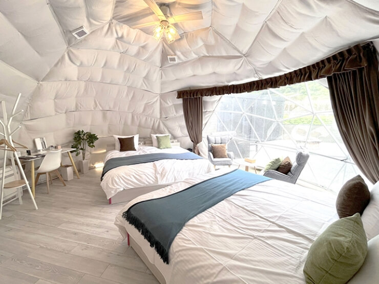 美肌の湯 こしかの温泉グランピング