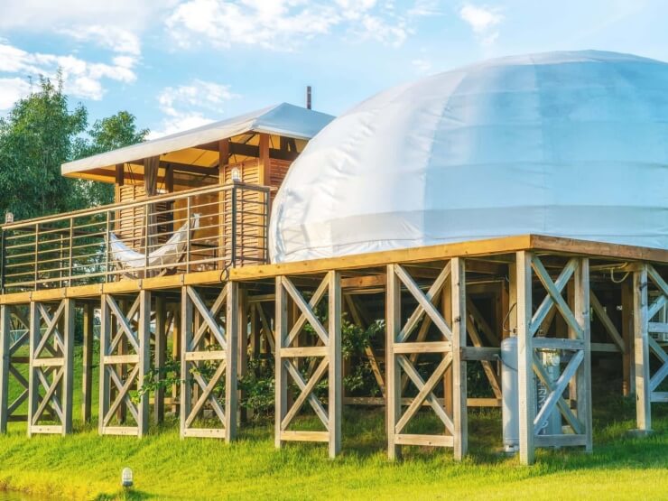 GLAMP ELEMENT(関西・滋賀県のグランピング施設)の客室