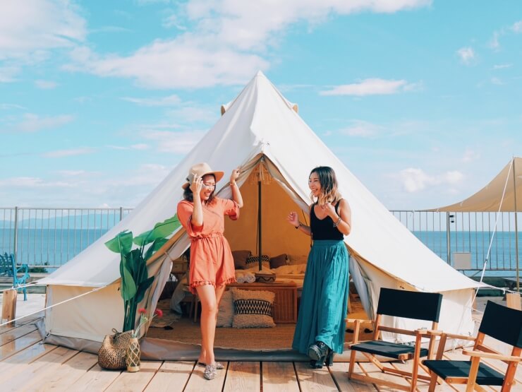 グランピング<br />
とは