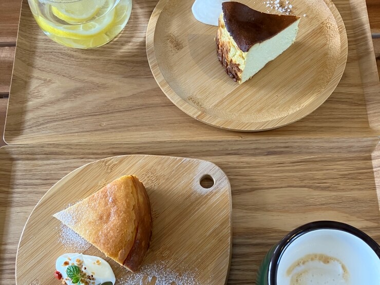 雪原学舎のカフェで食べられるスイーツ