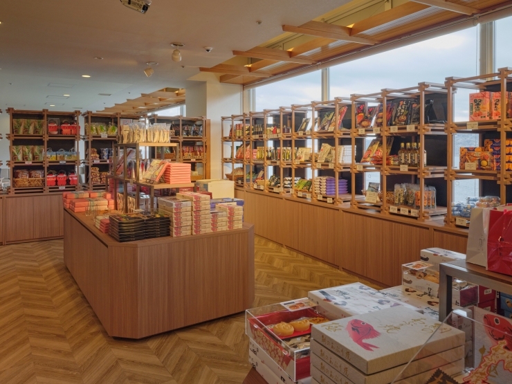 赤沢日帰り温泉館の売店