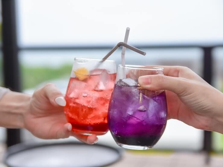 おしゃれな見た目のノンアルコールドリンク